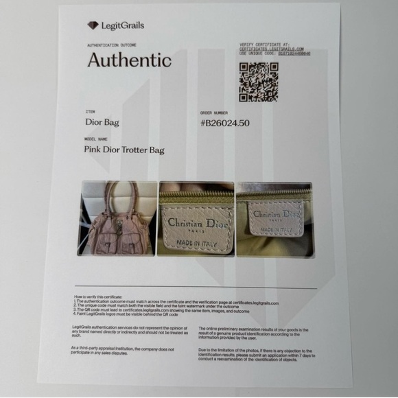 Dior Pink Trotter Bag - Picture 8 of 8